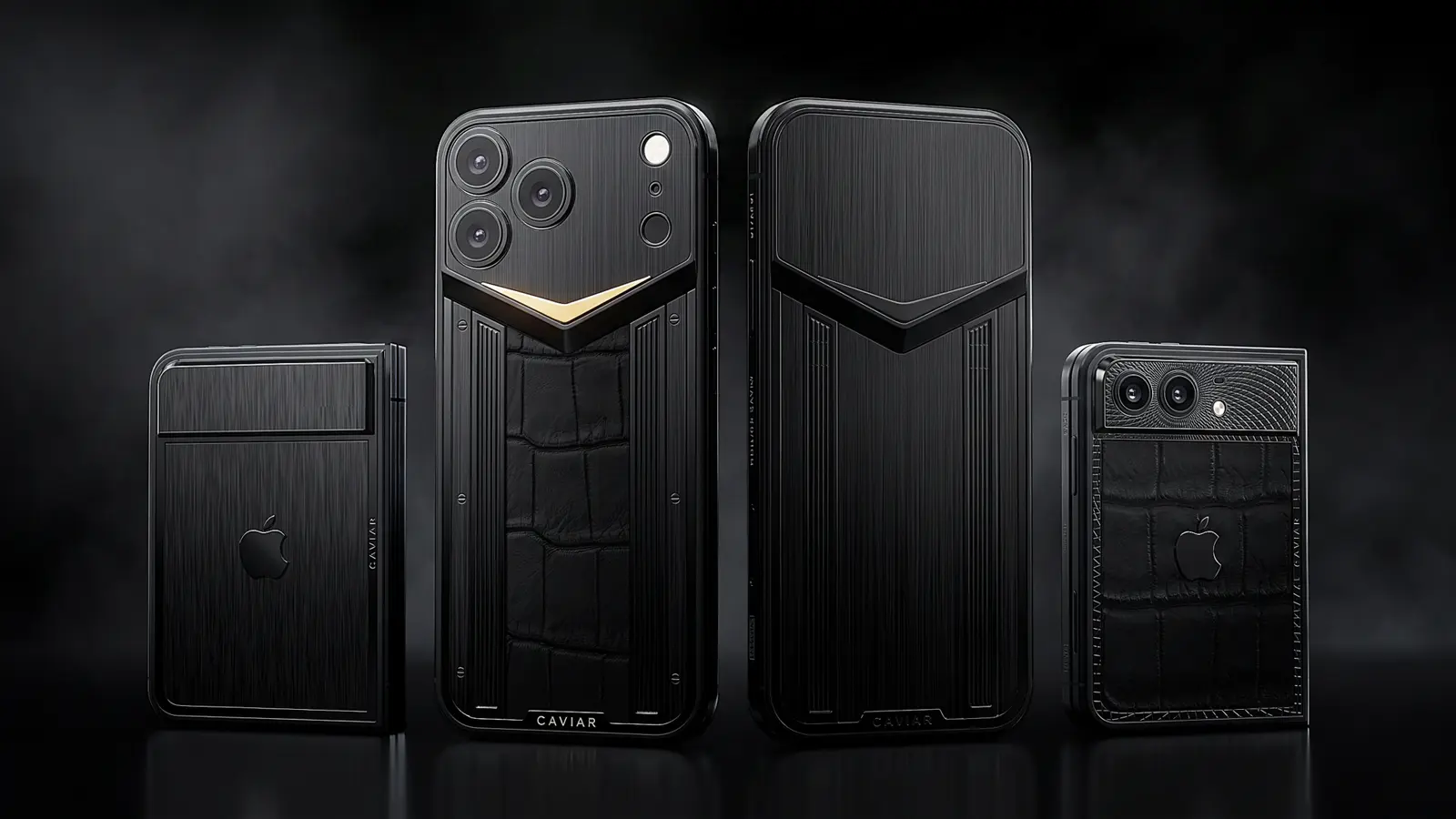 Caviar lanserar Black Edition: helsvarta iPhone 18-modeller