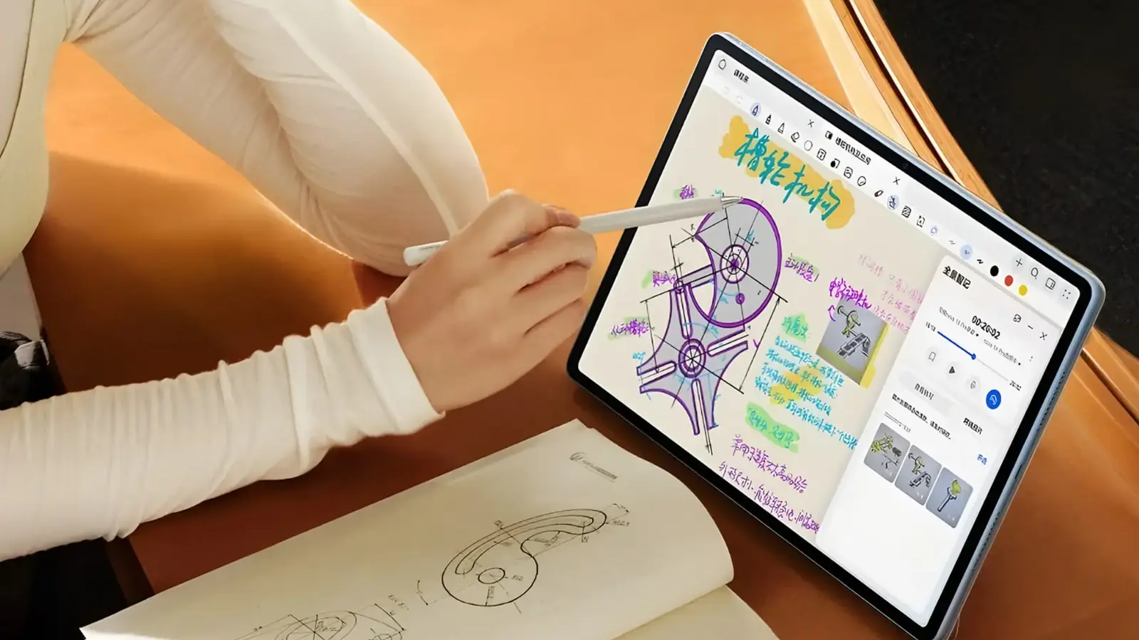 Huawei MatePad Air Z: 12-tum PaperMatte, 144 Hz, 10 100 mAh