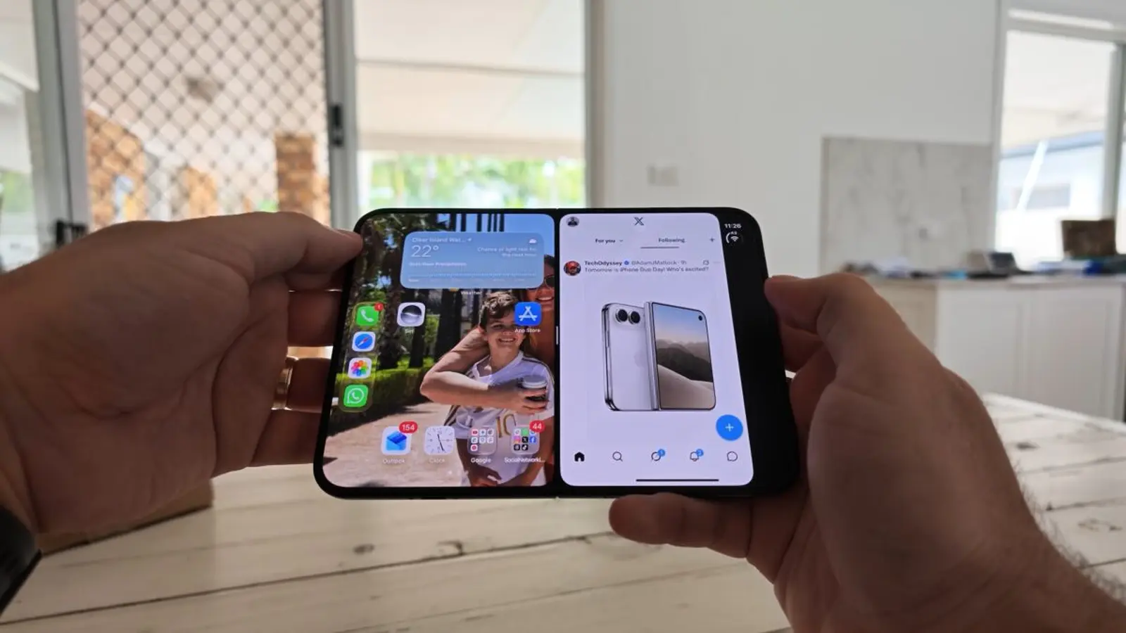 Samsung Display inte ansvarig för iPhone Duo:s vikbara skärm