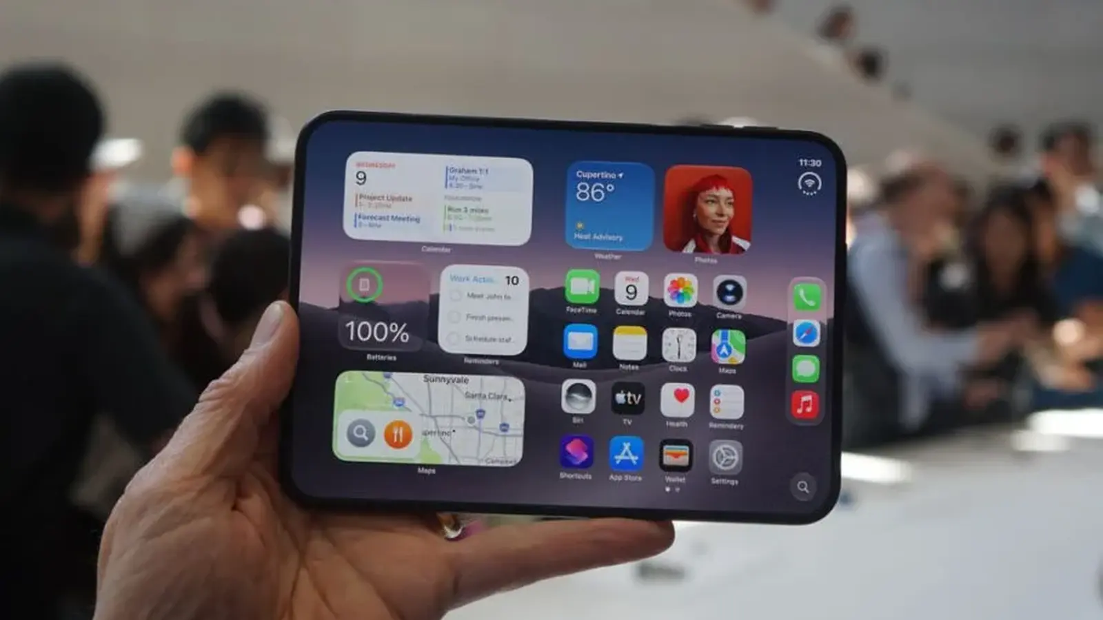 Apple förklarar utbytbar skyddsfunktion för vikbar iPhone
