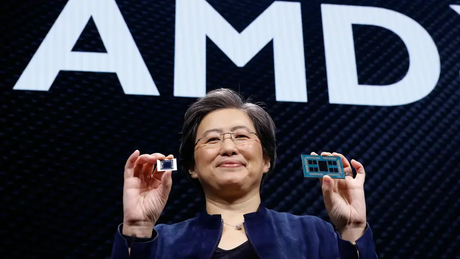 AMD klättrar till tredje plats bland fabless-företag 2026