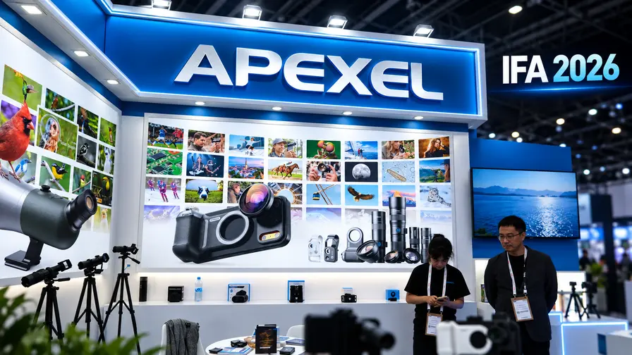 Apexel på IFA 2026: 30X-tele och AI-optik för fågelskådning