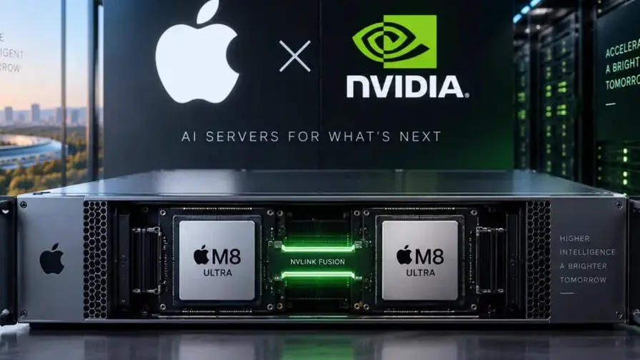 Apple överväger serveråterkomst med M8 och Nvidia NVLink Apple överväger serveråterkomst med M8 och Nvidia NVLink