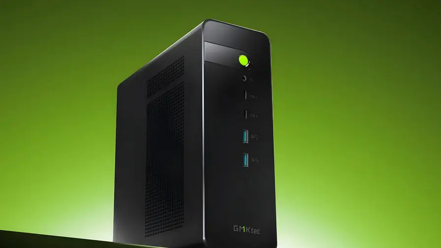 Gmtech Evo-X5 Pro mini-PC med Ryzen AI Max+ PRO 495