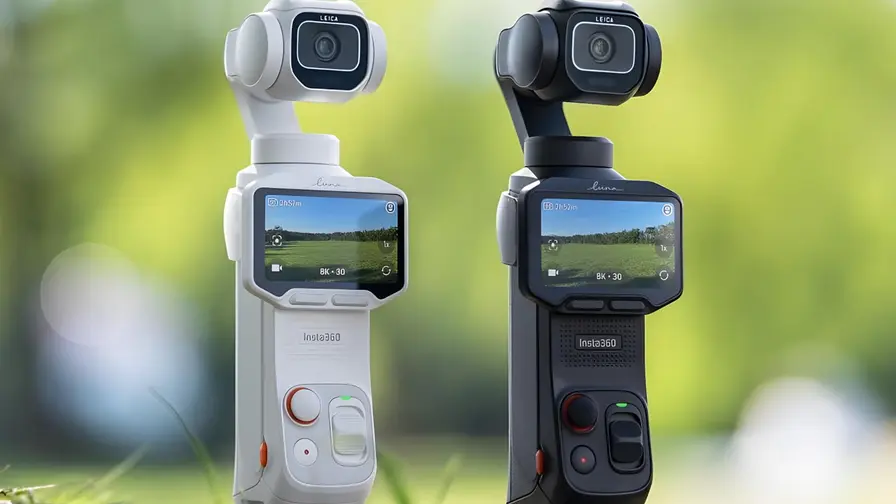 Insta360 Luna Pro: 1-tums Leica-sensor och 8K i fickformat