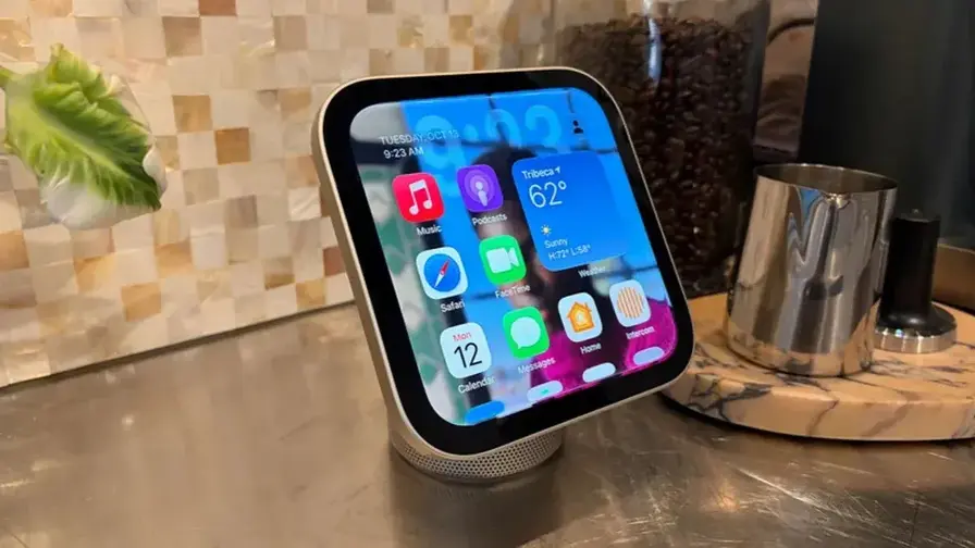 Apple testar högre HomeView med 9-tums skärm och 360° arm